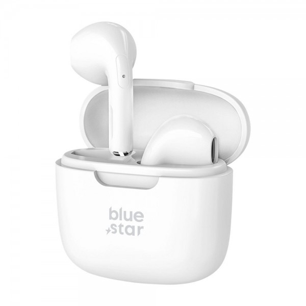 Blue Star TWS F17 BLUETOOTH slušalice - BIJELE