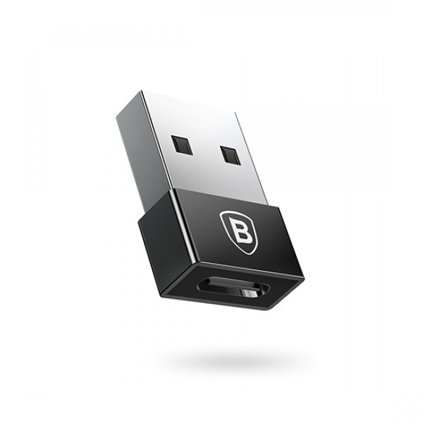 Baseus USB adapter za brzo punjenje USB na Type C ženski 2,4A (CATJQ-A01)
