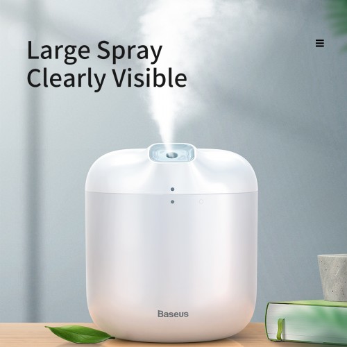 BASEUS OVLAŽIVAČ ZRAKA + LED LAMPA (DHXX-02) BIJELI