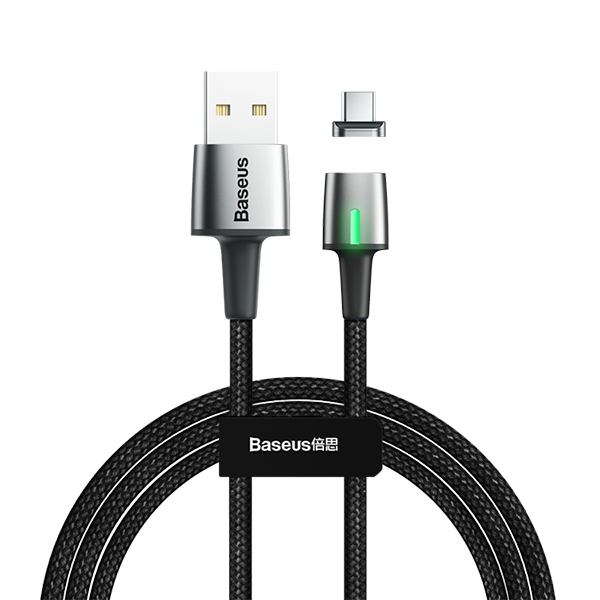 Baseus USB Magnetni Kabel USB Type C 3A Kabel 1 metar (CATXC-A01) crni