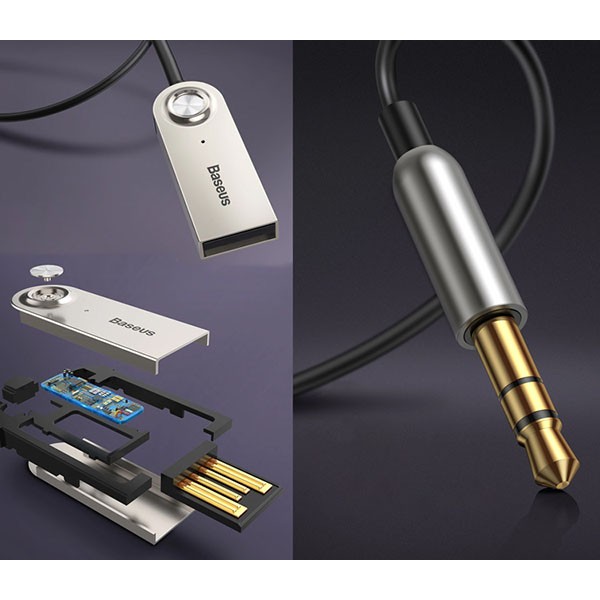 Baseus USB Bluetooth transmiter - audio adapter 3,5mm (CABA01-01)