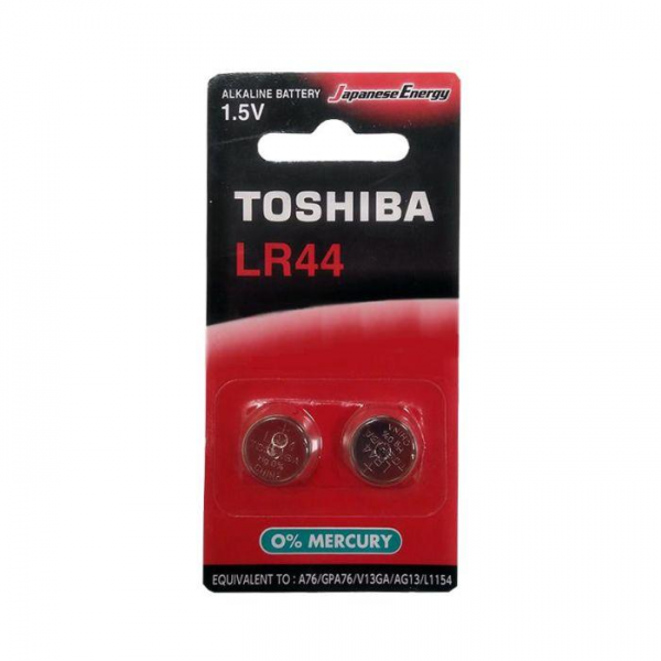 Toshiba Baterije - SPECIAL LR44 2 pcs alkaline (LR44 BP-2C) Blister