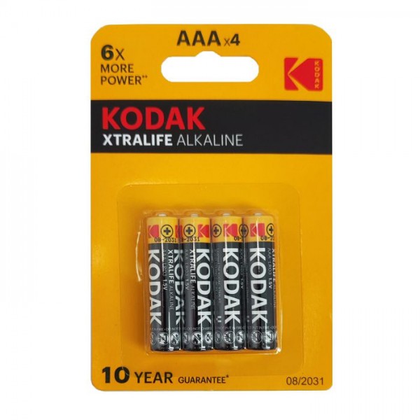 KODAK XTRALIFE ALKALINE AAA LR03 4X MM-KODAK-LRO3-4 Mobilab, servis i prodaja mobitela, tableta i računala