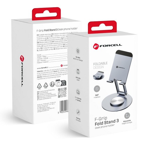Forcell F-GRIP sklopivi stalak 3 360 STOLNI - sivi Forcell F-GRIP sklopivi stalak 3 360 STOLNI - sivi