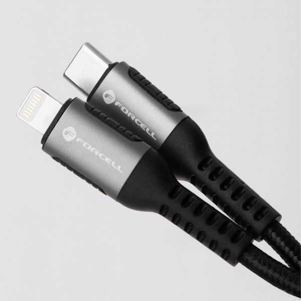 FORCELL F-ENERGY C259 KABEL Type C NA Lightning PD 3A 27W 1,2 m FORCELL F-ENERGY C259 KABEL Type C NA Lightning PD 3A 27W 1,2 m PT-FORC-C259 Mobilab, servis i prodaja mobitela, tableta i računala