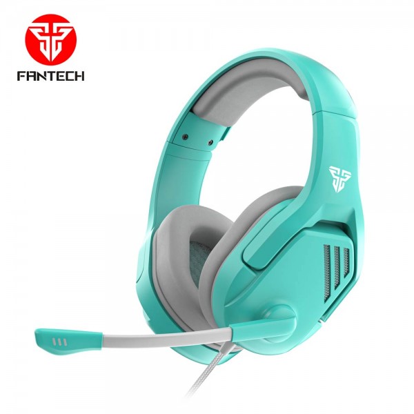 FANTECH SLUŠALICE ŽIČNE GAMING 3.5 mm + USB + MIKROFON VALOR MH86 ZELENE