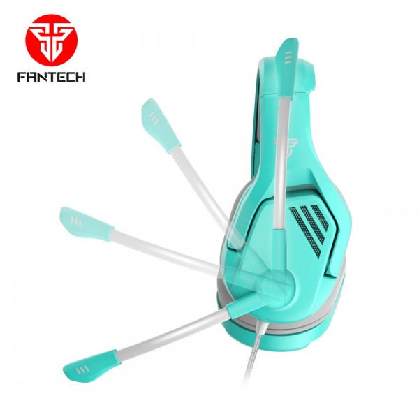 FANTECH SLUŠALICE ŽIČNE GAMING 3.5 mm + USB + MIKROFON VALOR MH86 ZELENE MD-FANTECH-MH86-GR Mobilab, servis i prodaja mobitela, tableta i računala