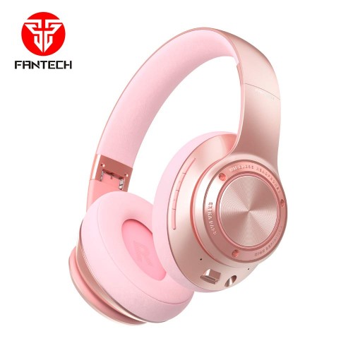 FANTECH BLUETOOTH STEREO SLUŠALICE BT5.0, 3,5mm+TIP C WH01 MINT EDITION ROZA