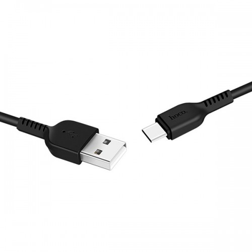 HOCO USB kabel - Flash X20 Type C 1M - CRNI