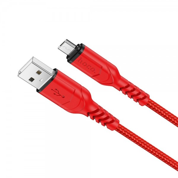 HOCO USB kabel - 2,4A X59 micro USB 1M - CRVENI