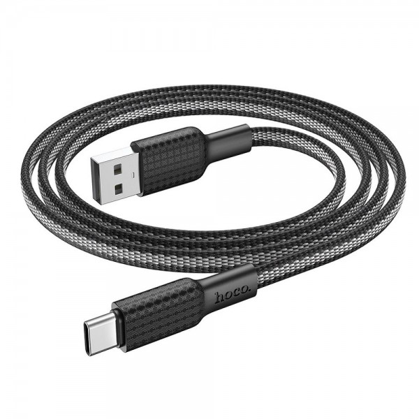 HOCO USB kabel - 3A X69 TYPE C 1M - CRNI