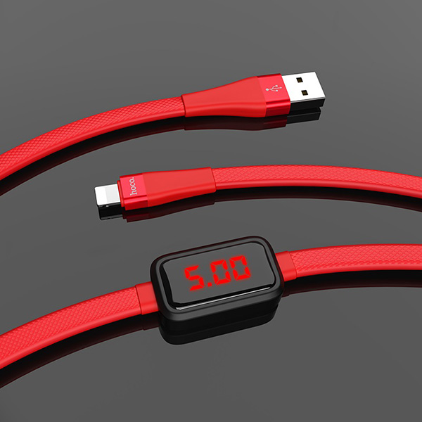 HOCO USB kabel - S4 Lightning usb kabel sa ekranom 1.2m HOCO-S4-LIGHTNING-1.2M Mobilab, servis i prodaja mobitela, tableta i računala