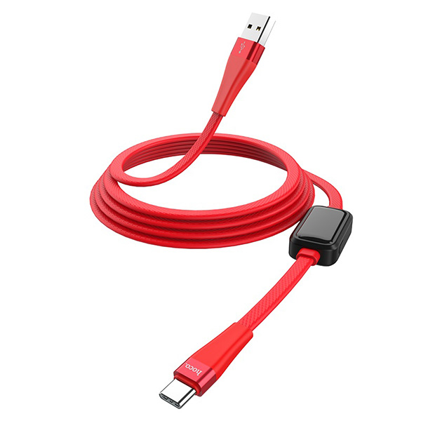HOCO USB kabel - S4 Type C usb kabel sa ekranom 1.2m HOCO-S4-TYPE-C-1.2M Mobilab, servis i prodaja mobitela, tableta i računala