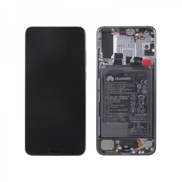 LCD Huawei P20 PRO + touch + okvir + baterija (Original) LJUBIČASTI