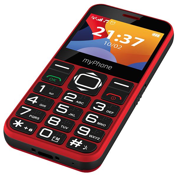 MY PHONE TELEFON HALO 3 CRVENI MM-HALLO-3-RED Mobilab, servis i prodaja mobitela, tableta i računala