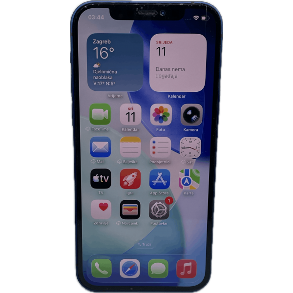 APPLE IPHONE 12 128GB - Plavi - Korišteni - Baterija 100%