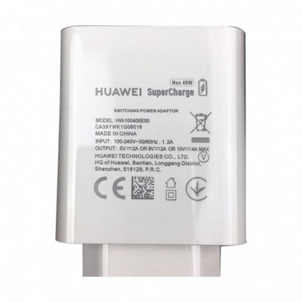 Original kućni adapter/punjač - Huawei HW-100400E00 40W 4A Super Brzi Punjač