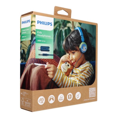 Philips Žičane slušalice 3,5 mm za djecu TAK2000CT/00 - ZELENE