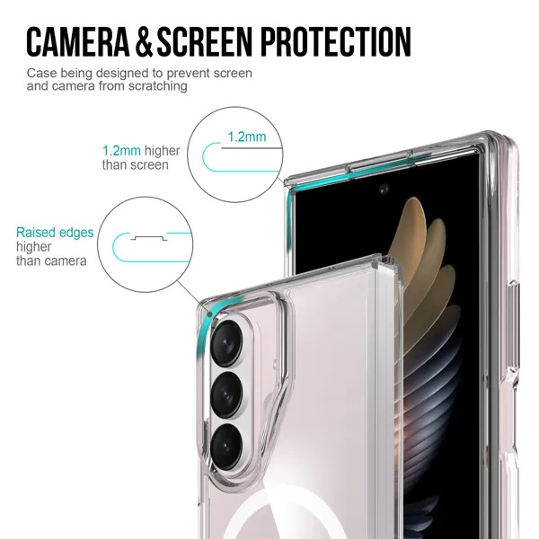 MASKICA Clear Mag SAMSUNG Z FOLD 8 ULTRA MagSafe PT-CLEAR-MAG-SAM-ZF8U Mobilab, servis i prodaja mobitela, tableta i računala