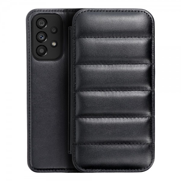 Torbica preklopna PUFFER SAMSUNG A23 5G - crna Torbica preklopna PUFFER SAMSUNG A23 5G - crna