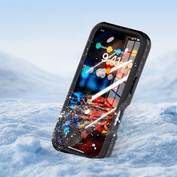 Torbica VODOOTPORNA IP68 SHELLBOX GT MagSafe ZA IPHONE 16 - CRNA