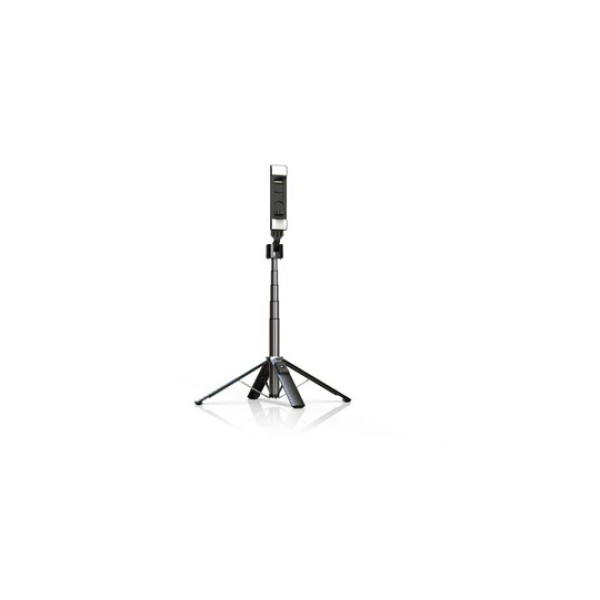 Selfie štap aluminijski + tronožac (stativ) + 2x LED lampa Rixus RXSF08 Bluetooth 4.7-7″ (Crni) SD-RXSF08 Mobilab, servis i prodaja mobitela, tableta i računala